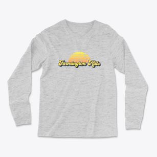 Farmington Hills Michigan Sublime Sunset Light Soft Long Sleeve T-Shirt