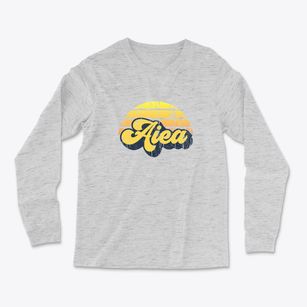 Aiea Hawaii Sublime Sunset Light Soft Long Sleeve T-Shirt