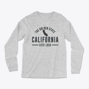  California Motto Light Soft Long Sleeve T-Shirt