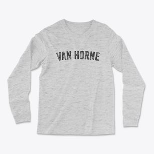 Van Horne Iowa Timeless Retro Light Soft Long Sleeve T-Shirt