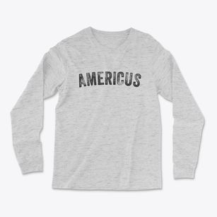 Americus Indiana Timeless Retro Light Soft Long Sleeve T-Shirt