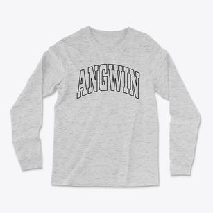 Angwin California Trendy Block Light Soft Long Sleeve T-Shirt