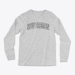 New Bremen New York Trendy Block Light Soft Long Sleeve T-Shirt