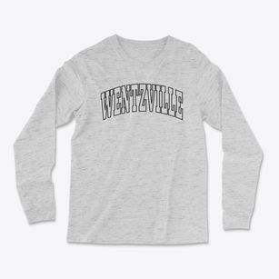 Wentzville Missouri Trendy Block Light Soft Long Sleeve T-Shirt