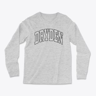Dryden Michigan Trendy Block Light Soft Long Sleeve T-Shirt
