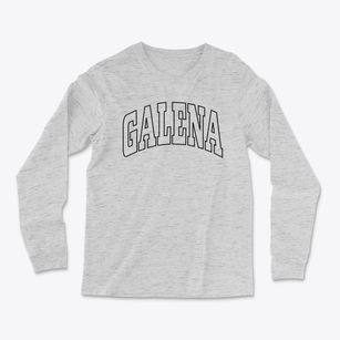 Galena Missouri Trendy Block Light Soft Long Sleeve T-Shirt