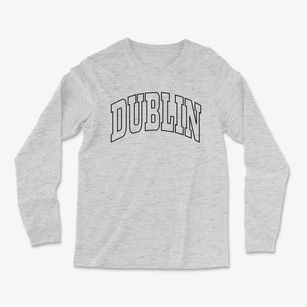 Dublin Georgia Trendy Block Light Soft Long Sleeve T-Shirt