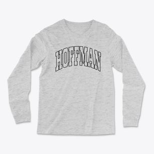 Hoffman Oklahoma Trendy Block Light Soft Long Sleeve T-Shirt