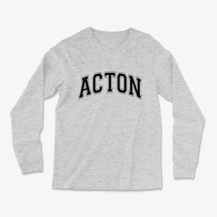 Acton Maine Varsity Light Soft Long Sleeve T-Shirt