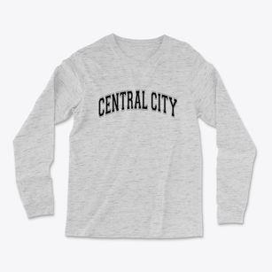 Central City Iowa Varsity Light Soft Long Sleeve T-Shirt