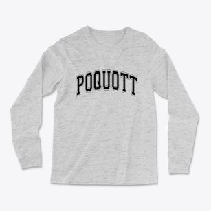 Poquott New York Varsity Light Soft Long Sleeve T-Shirt