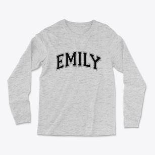 Emily Minnesota Varsity Light Soft Long Sleeve T-Shirt