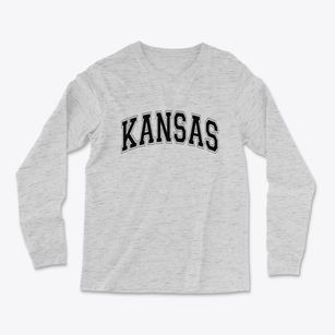 Kansas Illinois Varsity Light Soft Long Sleeve T-Shirt