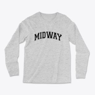 Midway Alabama Varsity Light Soft Long Sleeve T-Shirt