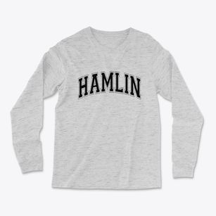 Hamlin Maine Varsity Light Soft Long Sleeve T-Shirt