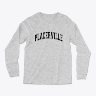 Placerville Idaho Varsity Light Soft Long Sleeve T-Shirt