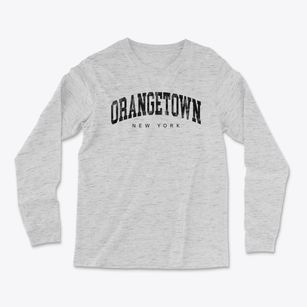 Orangetown New York Urban Vibe Light Soft Long Sleeve T-Shirt