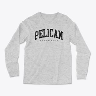 Pelican Wisconsin Urban Vibe Light Soft Long Sleeve T-Shirt