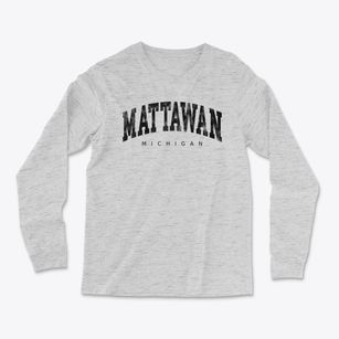 Mattawan Michigan Urban Vibe Light Soft Long Sleeve T-Shirt