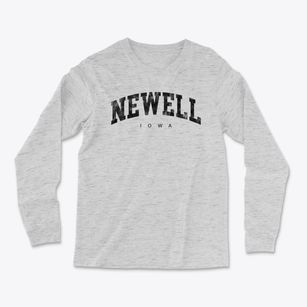 Newell Iowa Urban Vibe Light Soft Long Sleeve T-Shirt