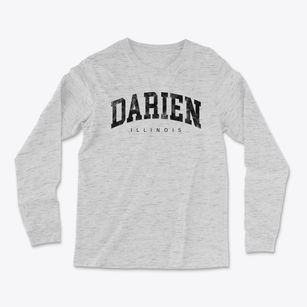 Darien Illinois Urban Vibe Light Soft Long Sleeve T-Shirt