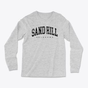 Sand Hill Oklahoma Urban Vibe Light Soft Long Sleeve T-Shirt