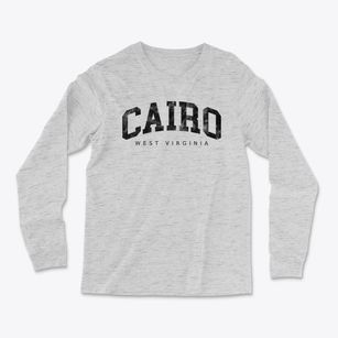 Cairo West Virginia Urban Vibe Light Soft Long Sleeve T-Shirt