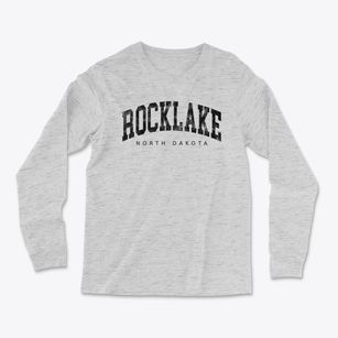 Rocklake North Dakota Urban Vibe Light Soft Long Sleeve T-Shirt