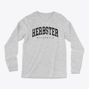 Herbster Wisconsin Urban Vibe Light Soft Long Sleeve T-Shirt