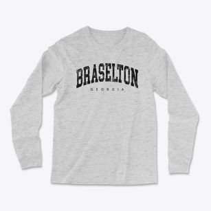 Braselton Georgia Urban Vibe Light Soft Long Sleeve T-Shirt