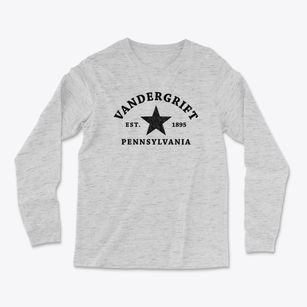Vandergrift Pennsylvania Star Light Soft Long Sleeve T-Shirt