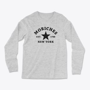 Moriches New York Star Light Soft Long Sleeve T-Shirt