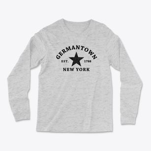 Germantown New York Star Light Soft Long Sleeve T-Shirt
