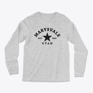 Marysvale Utah Star Light Soft Long Sleeve T-Shirt