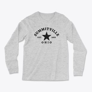 Summitville Ohio Star Light Soft Long Sleeve T-Shirt