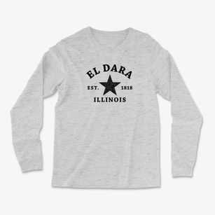 El Dara Illinois Star Light Soft Long Sleeve T-Shirt