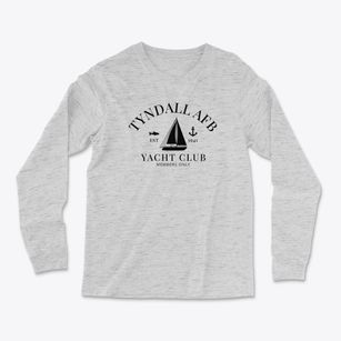 Tyndall Afb Florida Yacht Club Light Soft Long Sleeve T-Shirt