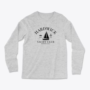 Hardwick Massachusetts Yacht Club Light Soft Long Sleeve T-Shirt
