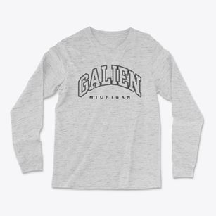 Galien Michigan Inline Light Soft Long Sleeve T-Shirt