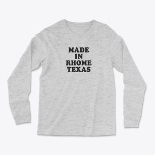 Rhome Texas Classic 70s Light Soft Long Sleeve T-Shirt