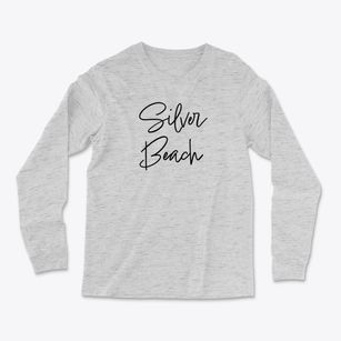 Silver Beach New York Freestyle Light Soft Long Sleeve T-Shirt