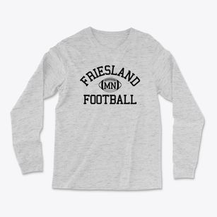 Friesland Minnesota Football Light Soft Long Sleeve T-Shirt