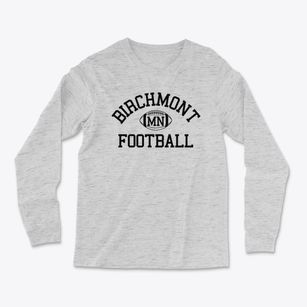 Birchmont Minnesota Football Light Soft Long Sleeve T-Shirt