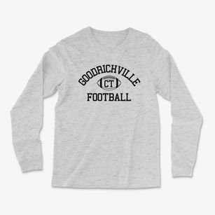 Goodrichville Connecticut Football Light Soft Long Sleeve T-Shirt