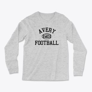 Avery Missouri Football Light Soft Long Sleeve T-Shirt