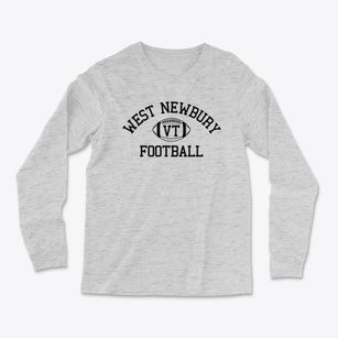 West Newbury Vermont Football Light Soft Long Sleeve T-Shirt