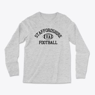 Staffordshire Virginia Football Light Soft Long Sleeve T-Shirt