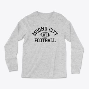 Mound City Utah Football Light Soft Long Sleeve T-Shirt