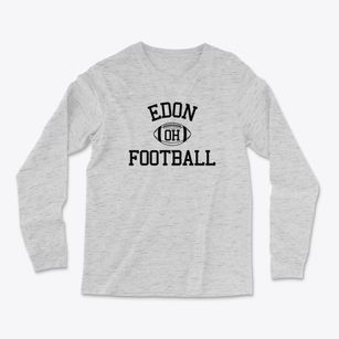 Edon Ohio Football Light Soft Long Sleeve T-Shirt