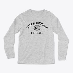 West Hermondale Missouri Football Light Soft Long Sleeve T-Shirt